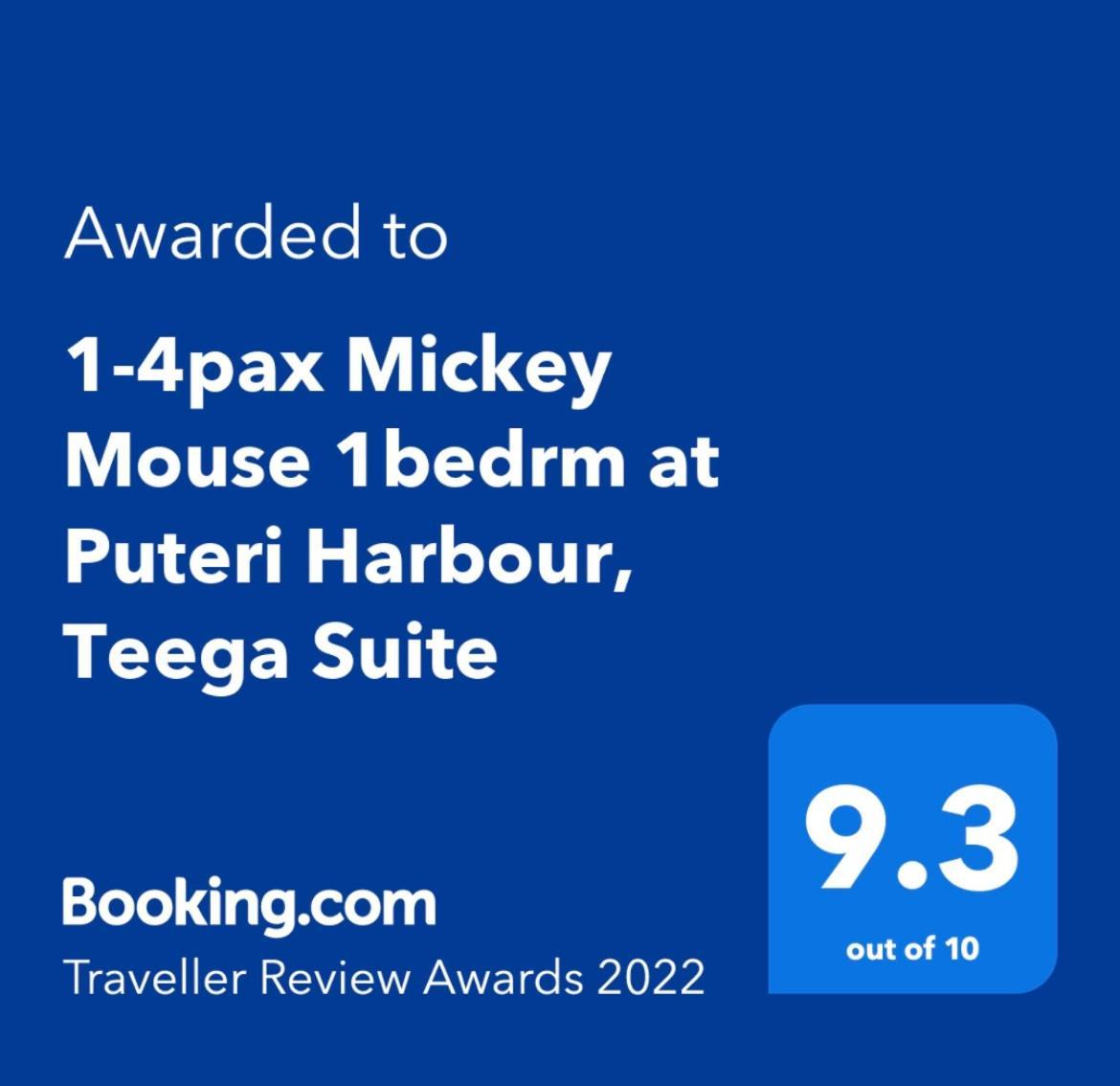 1-4pax Mickey Mouse 1bedrm at Puteri Harbour, Teega Suite Nusajaya  Exteriör bild